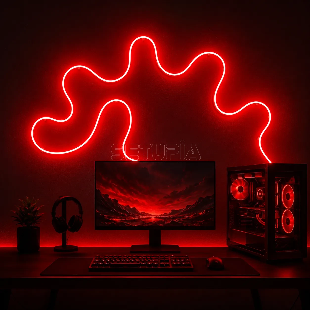 RGB Gerçek Akıllı Neon LED Şerit Kumandalı, Müzik Senkronlu Duvar Aydınlatması ( 5 Metre ) - Görsel 5