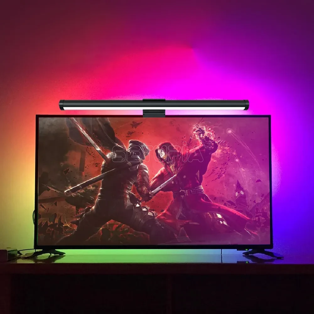 RGB Bilgisayar Monitör Işık Çubuğu – Dokunmatik Bilgisayar Ekran Lambası (40 CM)